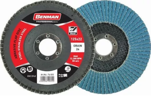 Δίσκος Φτερωτός Benman 74841 Standard Line 125mm