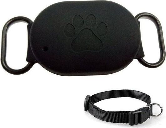 Θήκη Ηλεκτρικού Κολάρου με GPS Tracker Q60 για Κατοικίδια Μαύρο