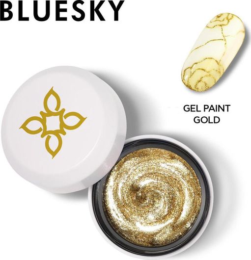 Nail Art GelBluesky Gel Χρυσό 8gr