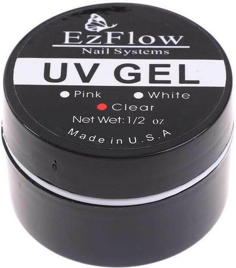Σκόνη ΑκρυλικούEzFlow Uv Gel Clear 1/2oz
