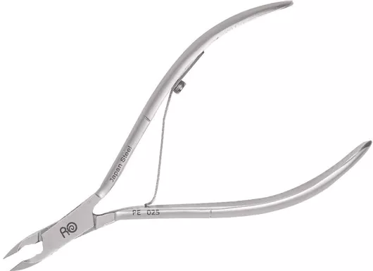Πενσάκι Επωνυχίων Ro-Ro Accessories Inox Ενός Ελατηρίου 10cm με Πάχος Λεπίδας 3mm