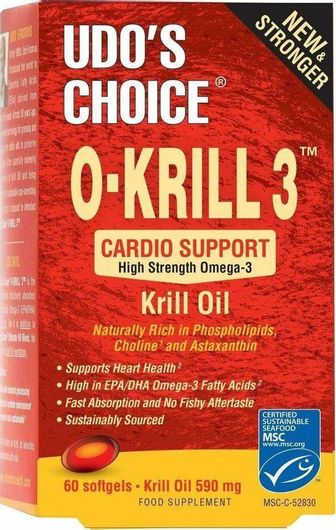 Flora Ωμέγα 3 Krill Oil 60 μαλακές κάψουλες