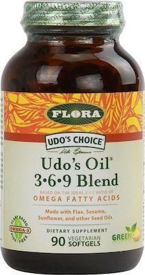 Flora Ωμέγα 3 6 9 Flax Seed Oil 90 Μαλακές Κάψουλες