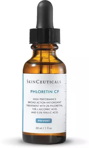 Serum Προσώπου SkinCeuticals Prevent Phloretin CF Ενυδατικό & Αντιγηραντικό με Βιταμίνη C & Υαλουρονικό Οξύ για Αποτοξίνωση & Λάμψη 30ml