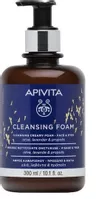 Αφρός Καθαρισμού Προσώπου & Ματιών Apivita Olive, Lavender & Propolis 300ml