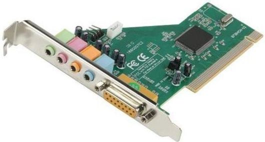 Κάρτα Ήχου 19057 ​Εσωτερική PCI 5.1 Ασημί