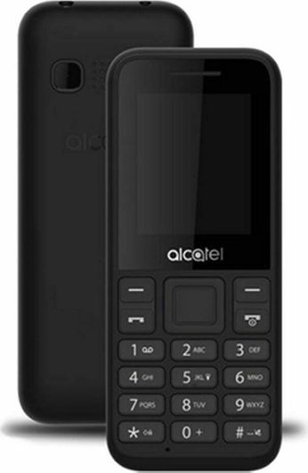 Κινητό Απλής Χρήσης Alcatel 1068D Dual SIM με Κουμπιά Μαύρο