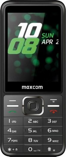 Κινητό Απλής Χρήσης MaxCom MM244 Dual SIM με Μεγάλα Κουμπιά Μαύρο