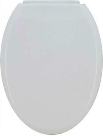 Καπάκι Λεκάνης Ankor 807543  Soft Close Πλαστικό 44x36.8cm Λευκό