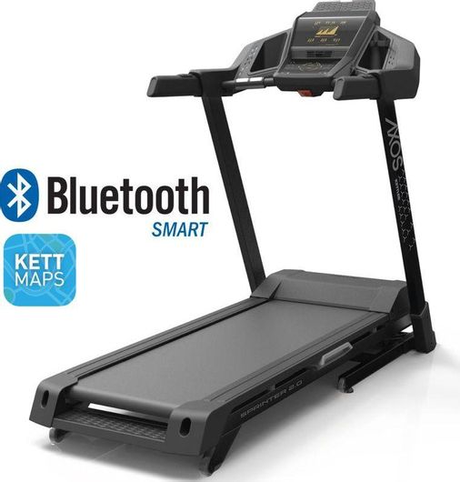 Διάδρομος Γυμναστικής Kettler Sprinter 2.0 Ηλεκτρικός Αναδιπλούμενος 2hp για Χρήστη έως 120kg