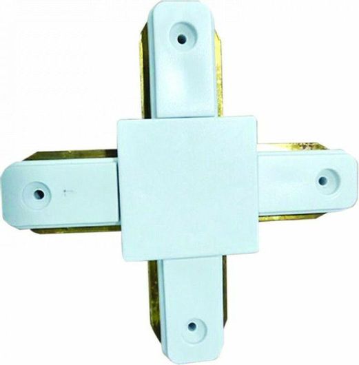 Σύνδεσμος Ράγας Inlight TC006 Φωτιστικών για Σποτ Λευκό TC006-WH