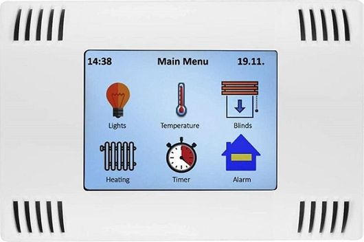 Smart Home Wall Housing Kit Arduino AZ-Touch MOD με 2.8" TFT LCD Touch Screen Συμβατό με ESP8266 / ESP32 /Arduino 