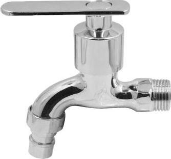 Βρύση Εξωτερικού Χώρου 27904 16x9.8x7.5cm Ασημί 