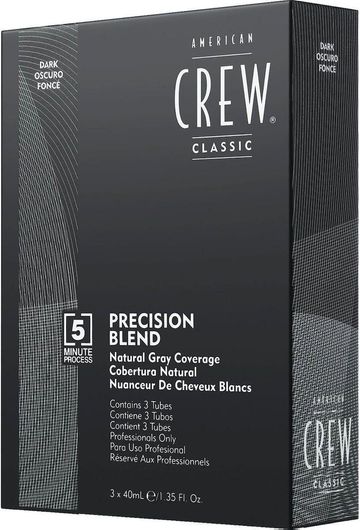 American Crew Precision Blend Βαφή Μαλλιών 2-3 Dark 3x40ml