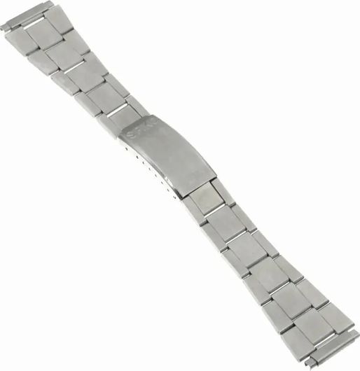 Λουράκι Ρολογιού BL012 Μεταλλικό Μπρασελέ 22mm Ασημί