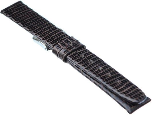 Λουράκι Ρολογιού kuki-20 Δερμάτινο 20mm Μαύρο