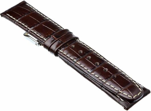 Λουράκι Ρολογιού kuki-44 Δερμάτινο 20mm Καφέ