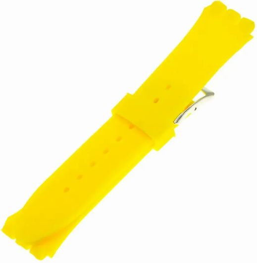 Λουράκι Ρολογιού Swatch SW057 από Καουτσούκ 20mm Κίτρινο