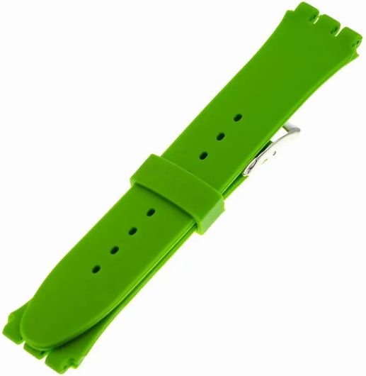 Λουράκι Ρολογιού Swatch SW059 από Καουτσούκ 20mm Πράσινο