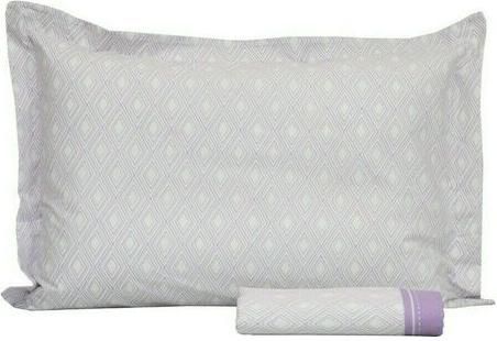 Σετ Μαξιλαροθήκες Oxford Anna Riska Mix & Match Geometric 45 50x70cm 