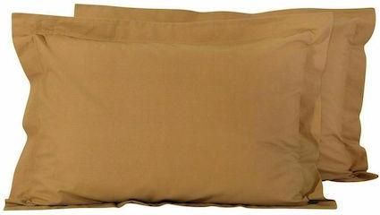 Σετ Μαξιλαροθήκες Das Home 1017 Oxford 50x70cm Χρυσό