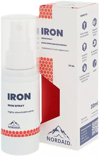 Nordaid Iron Spray 2.5mg 30ml