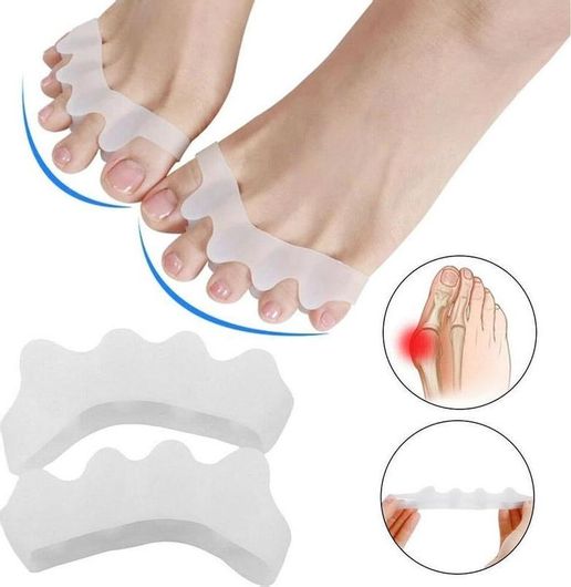 Διαχωριστικά Δαχτύλων Σιλικόνης 1 Ζευγάρι