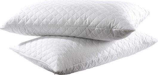 Προστατευτικά Μαξιλαριών Beauty Home 4100 Καπιτονέ Σετ 2τμχ 50x80cm Λευκό