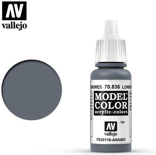 Χρώμα Μοντελισμού Acrylicos Vallejo 70836 Model Colour Matt 17ml London Grey