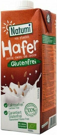 Φυτικό Γάλα Natumi Βιολογικό Βρώμης Χωρίς Προσθήκη Ζάχαρης 1000ml