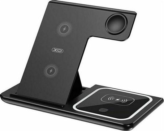 XO Ασύρματος Φορτιστής Qi Pad15W Μαύρος 16.006.0086