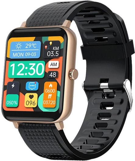 Smartwatch DAS.4 SU02 με Παλμογράφο Ροζ Χρυσό