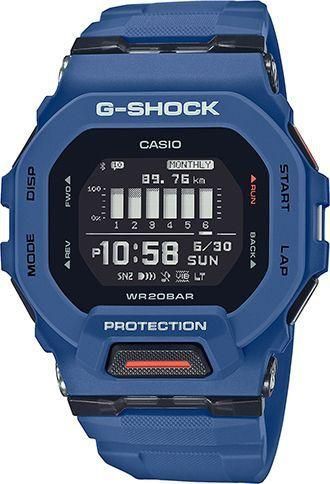 Casio G-Shock GBD-200-2 48mm Αδιάβροχο Smartwatch Navy Blue