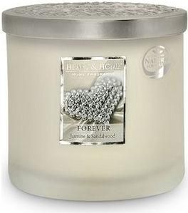 Κερί Heart & Home Αρωματικό Σόγιας σε Βάζο Forever με Διπλό Φιτίλι 230gr