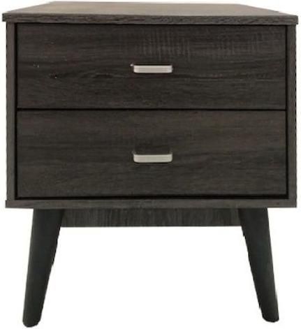 Κομοδίνο Velco 65-35570-30 Ξύλινο 48x38x50cm