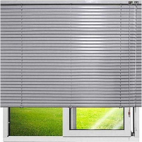 Στόρια Σκίασης Αλουμινίου 100x180cm Γκρι