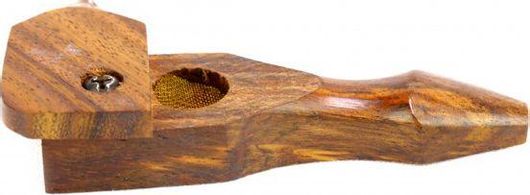 Πίπα Ξύλινη Hemp με Καπάκι - 10.5cm