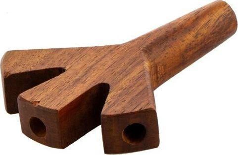 Πίπα Triple Hole - Ξύλινη για 3 Τσιγάρα