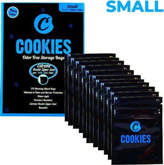 Σακουλάκι Ασφαλείας Cookies Ziplock Smell Proof / S 102x76mm