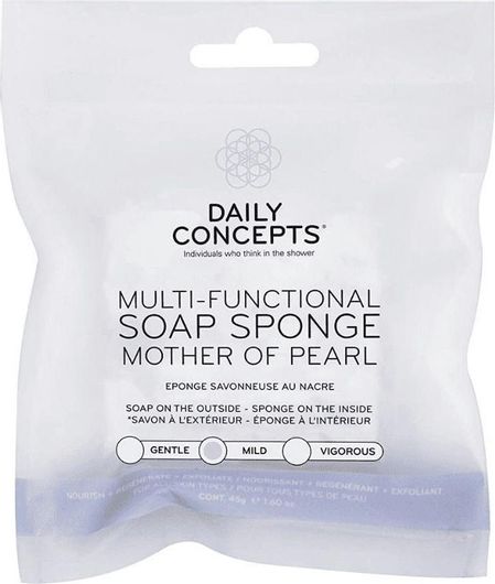 Soap Sponge Daily Concepts Multi-Functional Mother Of Pearl 45gr