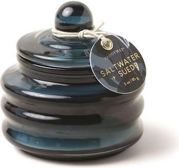 Κερί Paddywax Saltwater & Suede Beam με Καπάκι 85gr