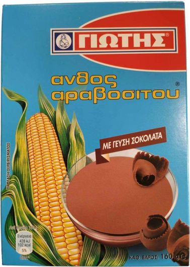 Μείγμα για Κρέμα Ζαχαροπλαστικής Γιώτης Άνθος Αραβοσίτου με Γεύση Σοκολάτα 160gr