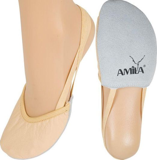 Παπούτσια Ρυθμικής Γυμναστικής Amila 48375 No38 Μπεζ