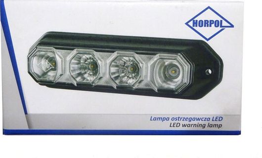 Φως Προειδοποίησης Horpol LDO2258 12/24V Πορτοκαλί
