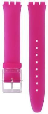 Λουράκι Ρολογιού Swatch Classiness από Καουτσούκ  16mm  Ροζ