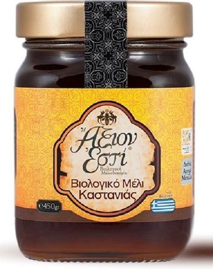 Μέλι Άξιον Εστί Βιολογικό Καστανιάς 450gr
