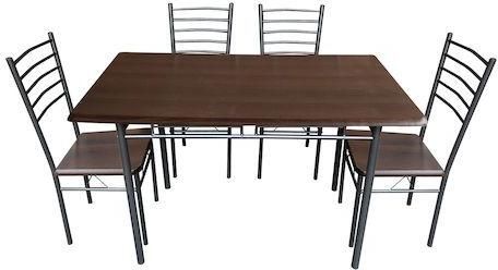 Τραπεζαρία ArteLibre 14370002 Alpine Aster Σετ 5τμχ 120x68cm