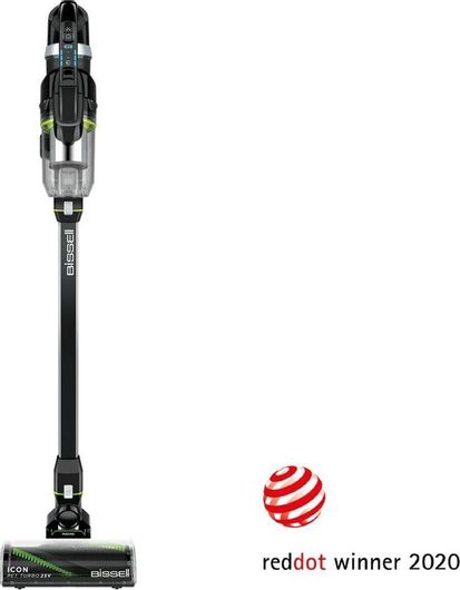 Σκούπα Stick Bissell Icon Turbo Pet Επαναφορτιζόμενη 25V Μαύρο