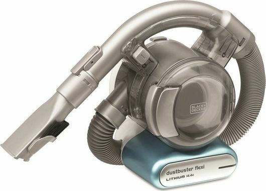 Black & Decker Dustbuster Flexi Επαναφορτιζόμενο Σκουπάκι Χειρός 14.4V Ασημί