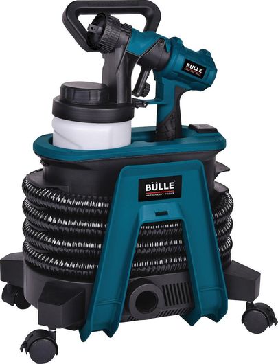 Ηλεκτρικό Πιστόλι Βαφής Bulle Airless HVLP 1200W με Δοχείο 0.9lt